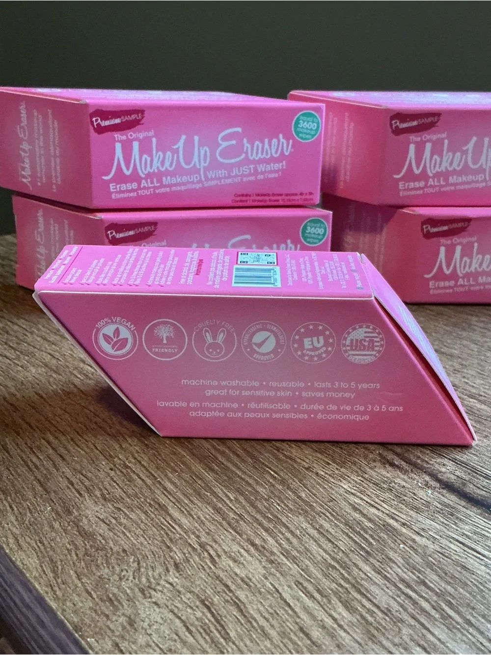 FIVE MakeUp Eraser Pink Makeup Remover Cloths